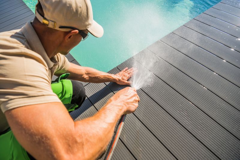 Pool Deck Pressure Washing
