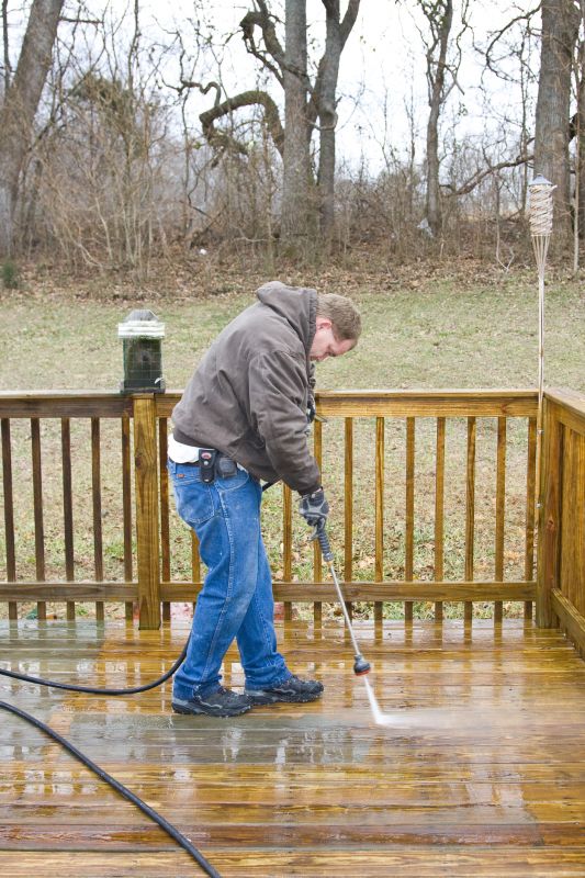 Pool Deck Pressure Washing