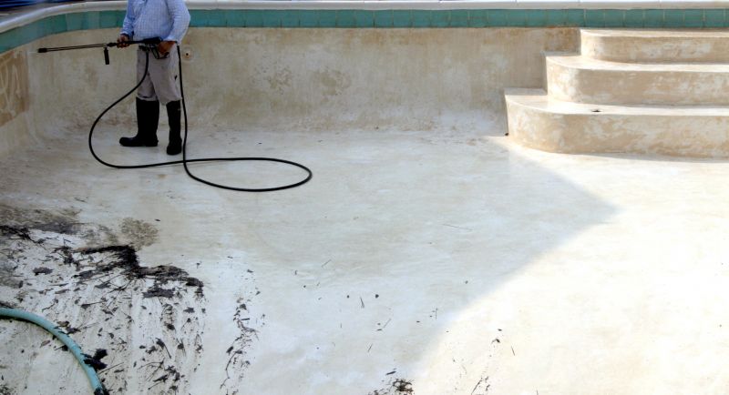 Pool Deck Pressure Washing